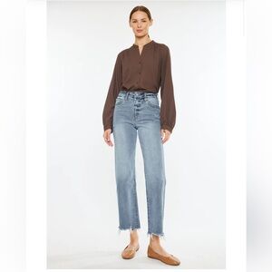 KanCan Violet HR‎ Slim Wide Leg Jeans Sz 29